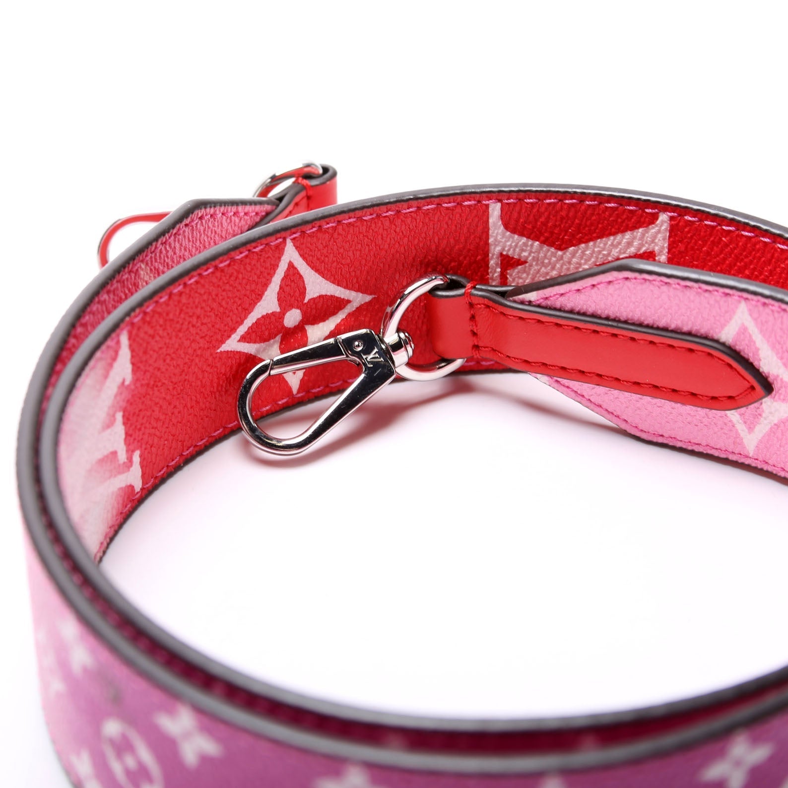 Bandouliere Escale Monogram Strap Pink