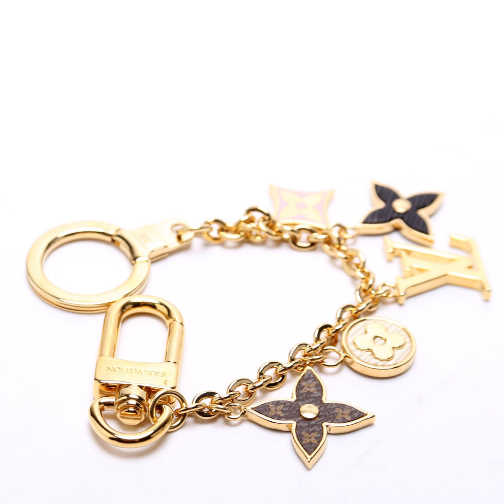 Spring Street Chain Bag Charm Gold/Multicolor