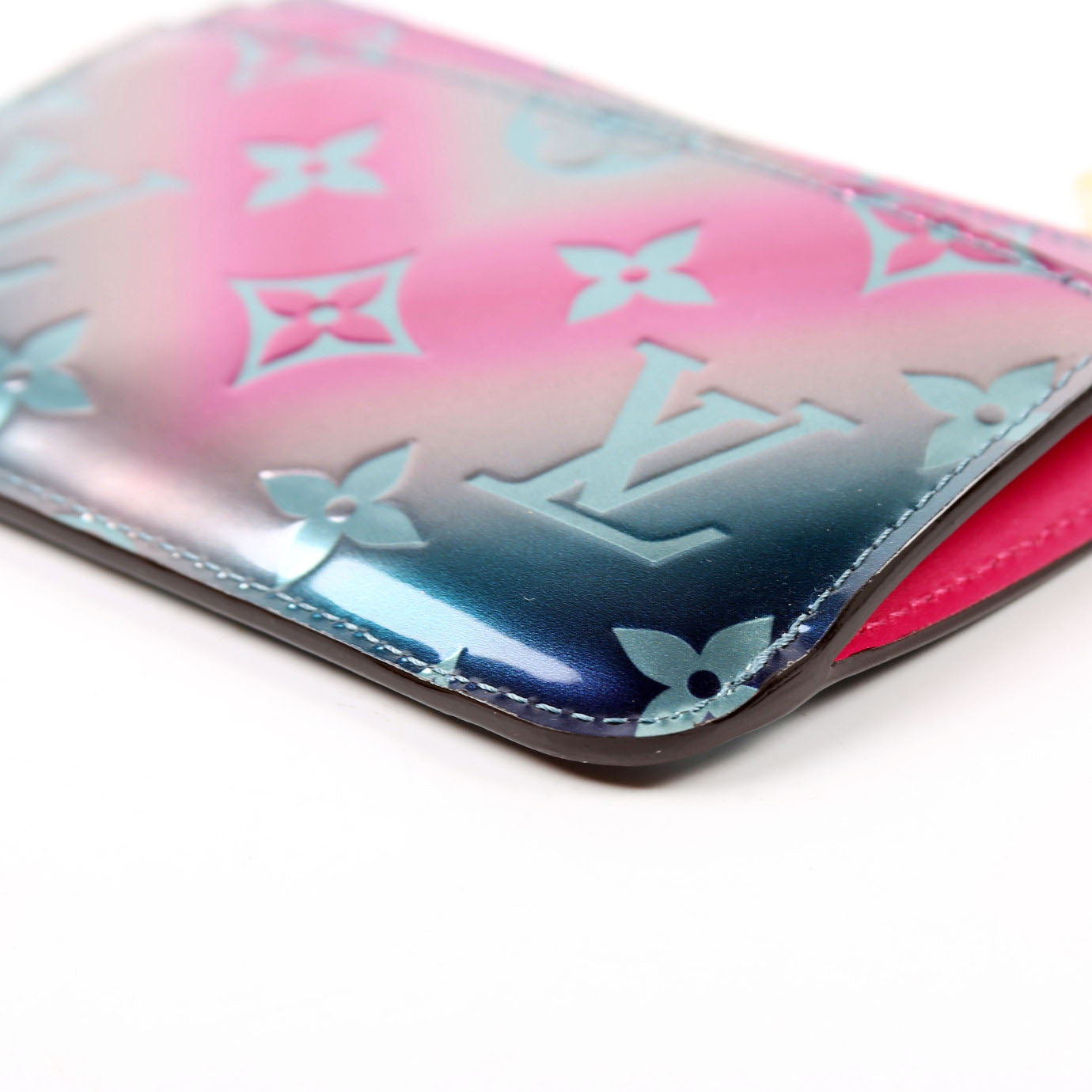 Key Pouch Degrade Metallic Vernis Multicolor