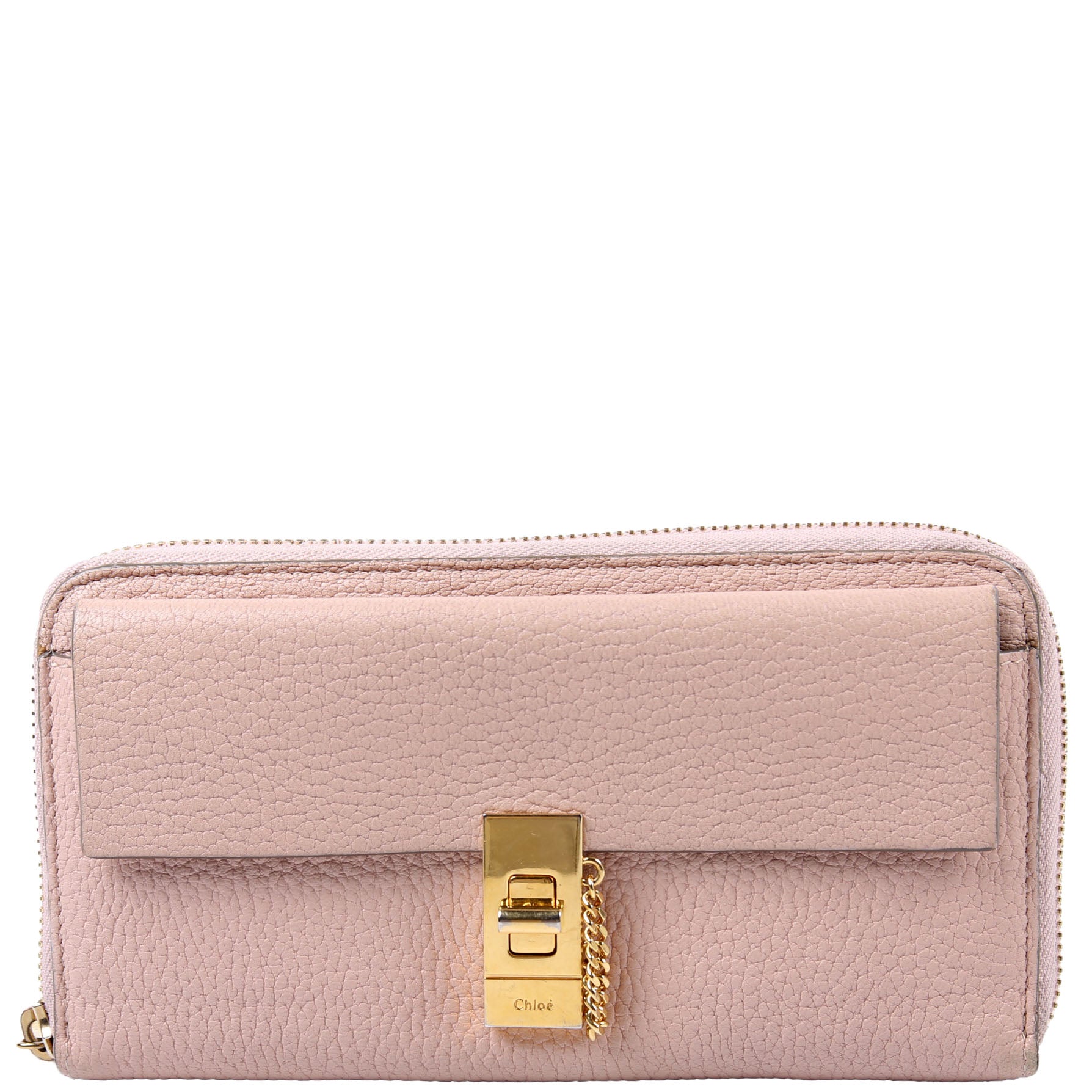 Drew Long Wallet Pink