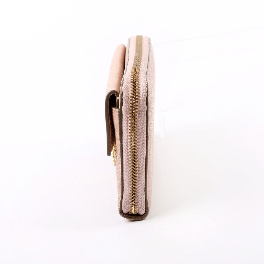 Drew Long Wallet Pink