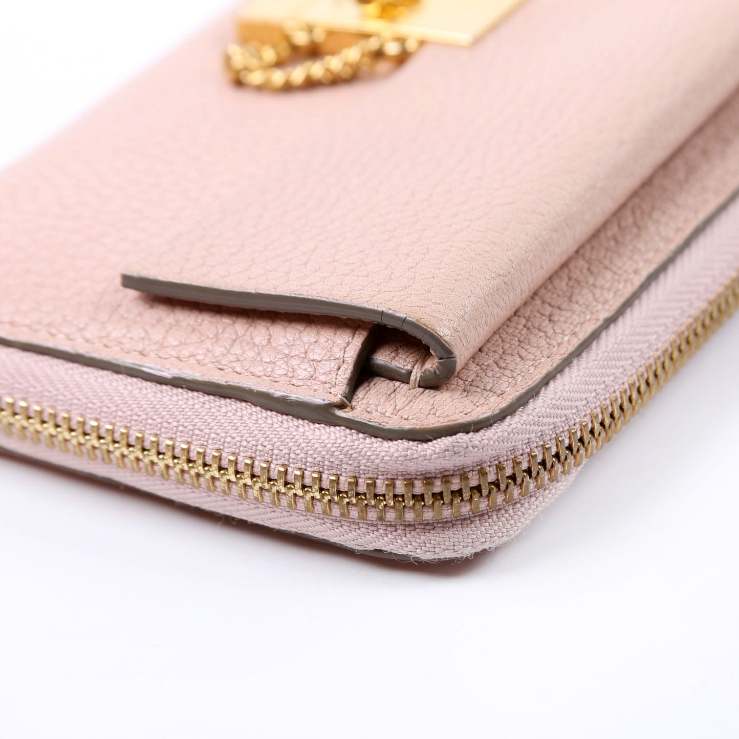 Drew Long Wallet Pink