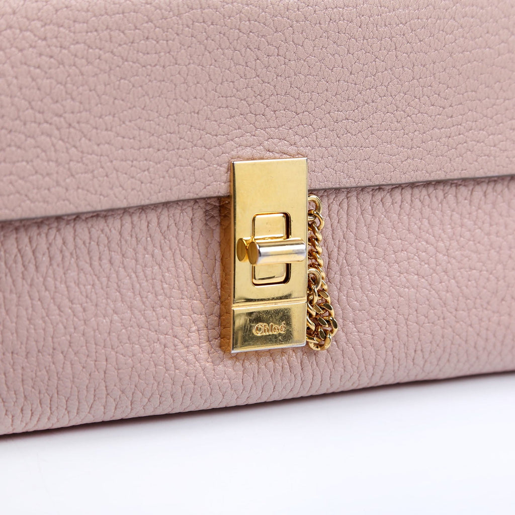 Drew Long Wallet Pink
