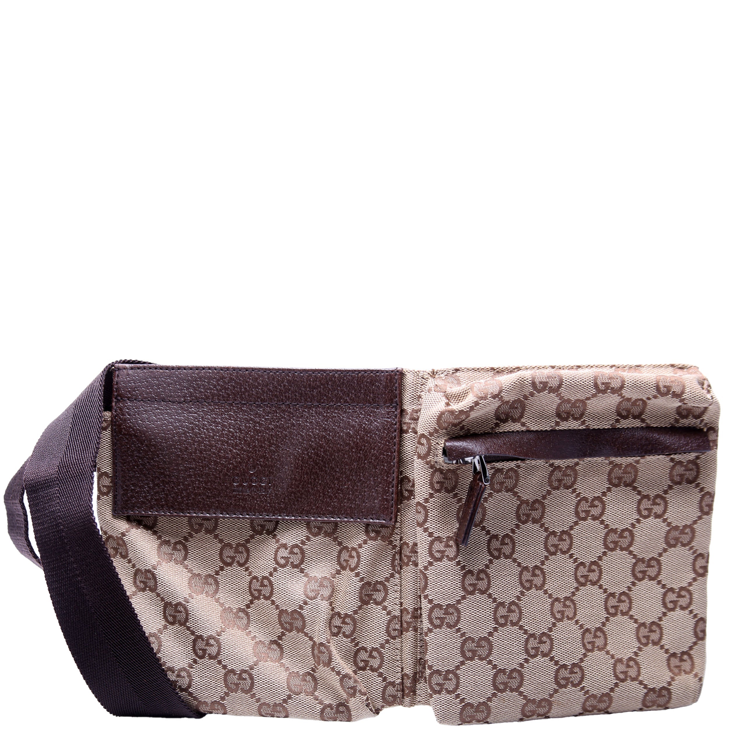 28566 GG Canvas Waist Bag