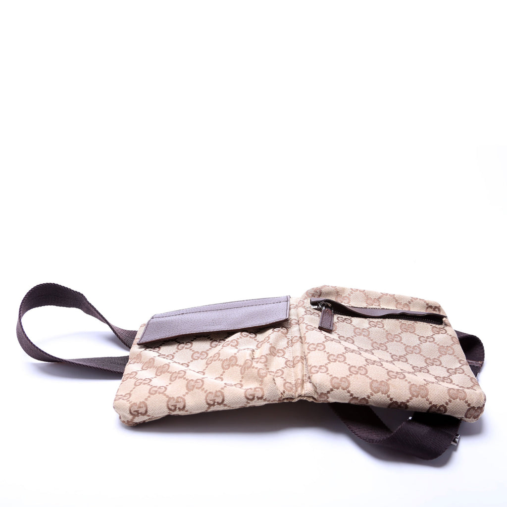 28566 GG Canvas Waist Bag
