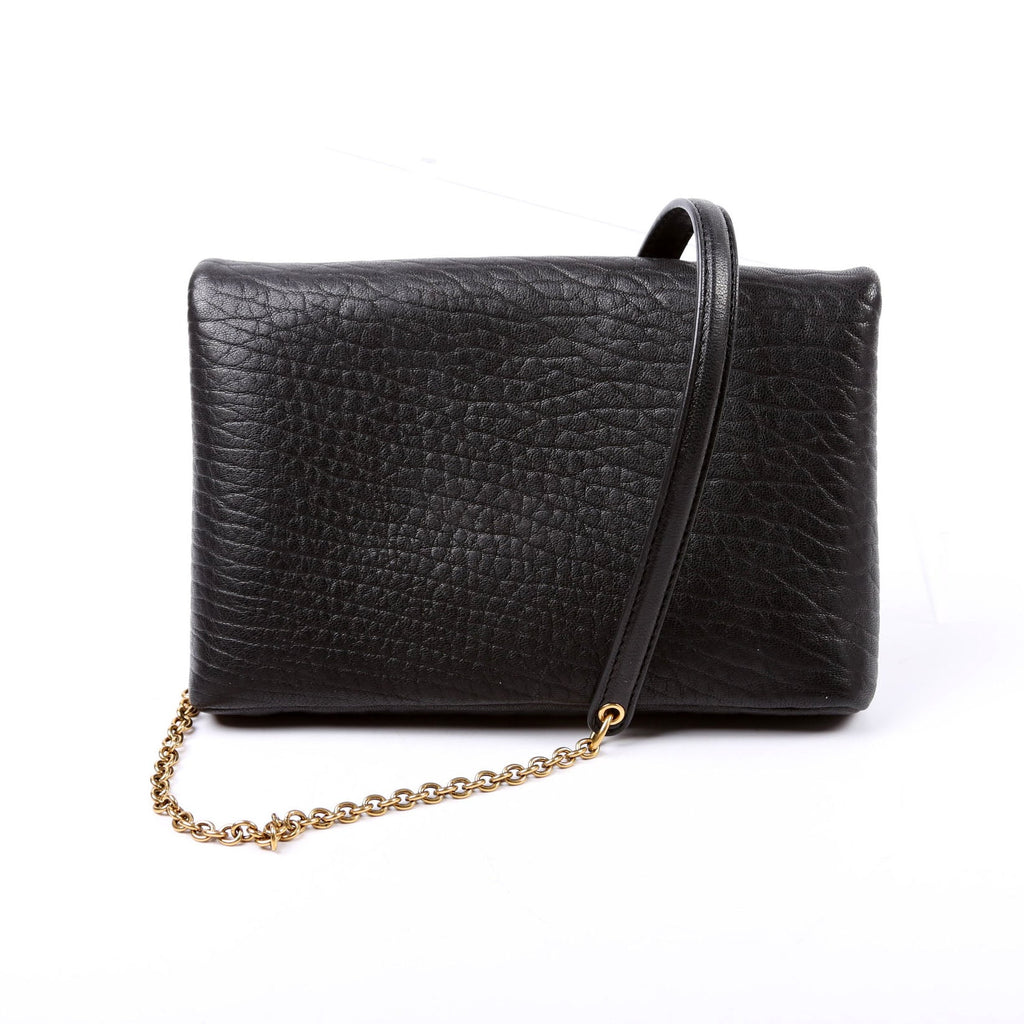 Cassandre Chain Pouch Lambskin 819271 Black