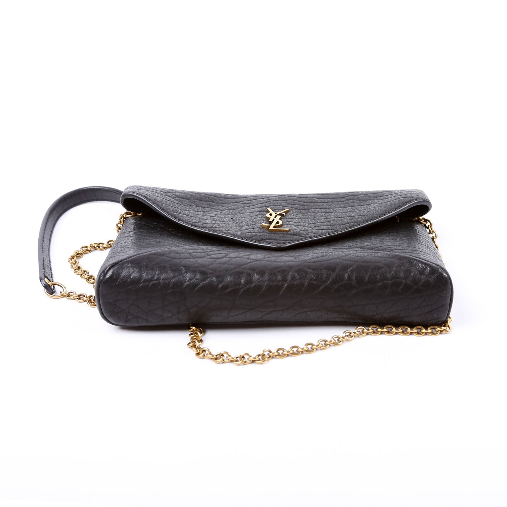Cassandre Chain Pouch Lambskin 819271 Black