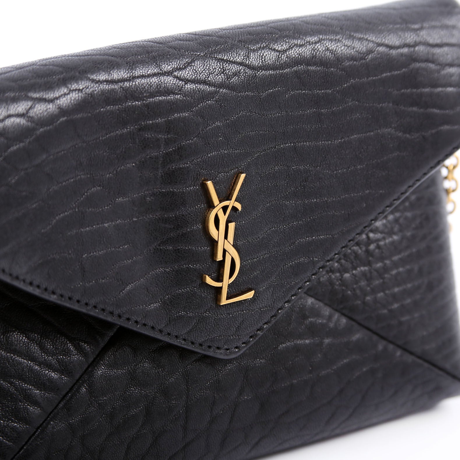 Cassandre Chain Pouch Lambskin 819271 Black