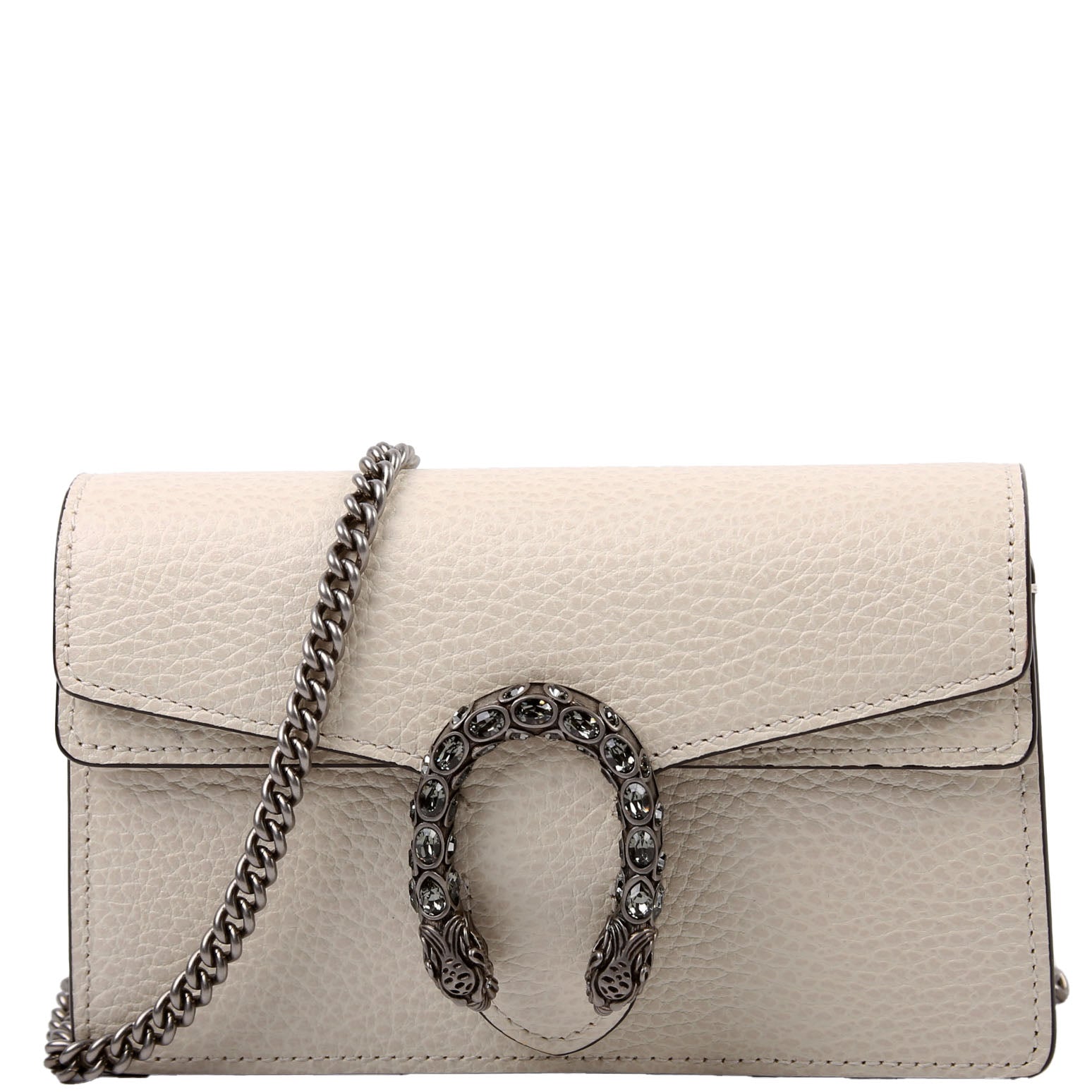 476432 Dionysus Leather Super Mini White