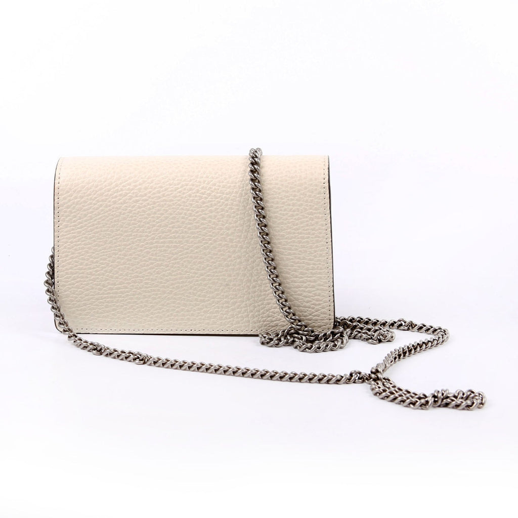 476432 Dionysus Leather Super Mini White
