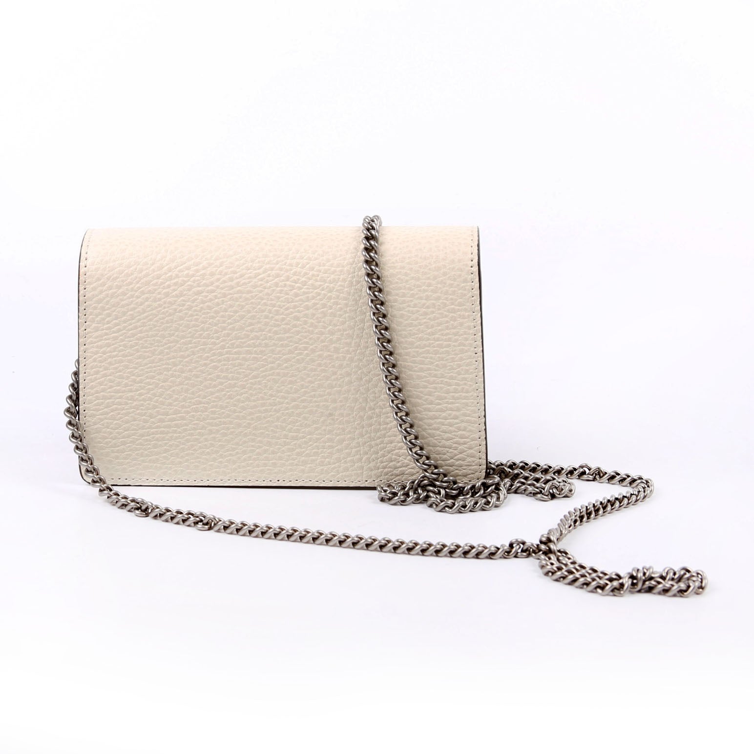 476432 Dionysus Leather Super Mini White
