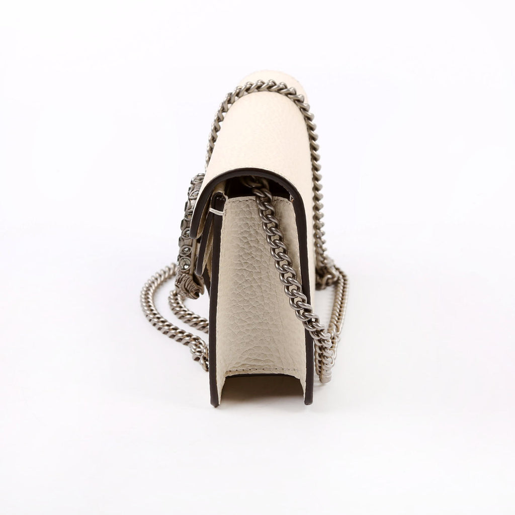476432 Dionysus Leather Super Mini White