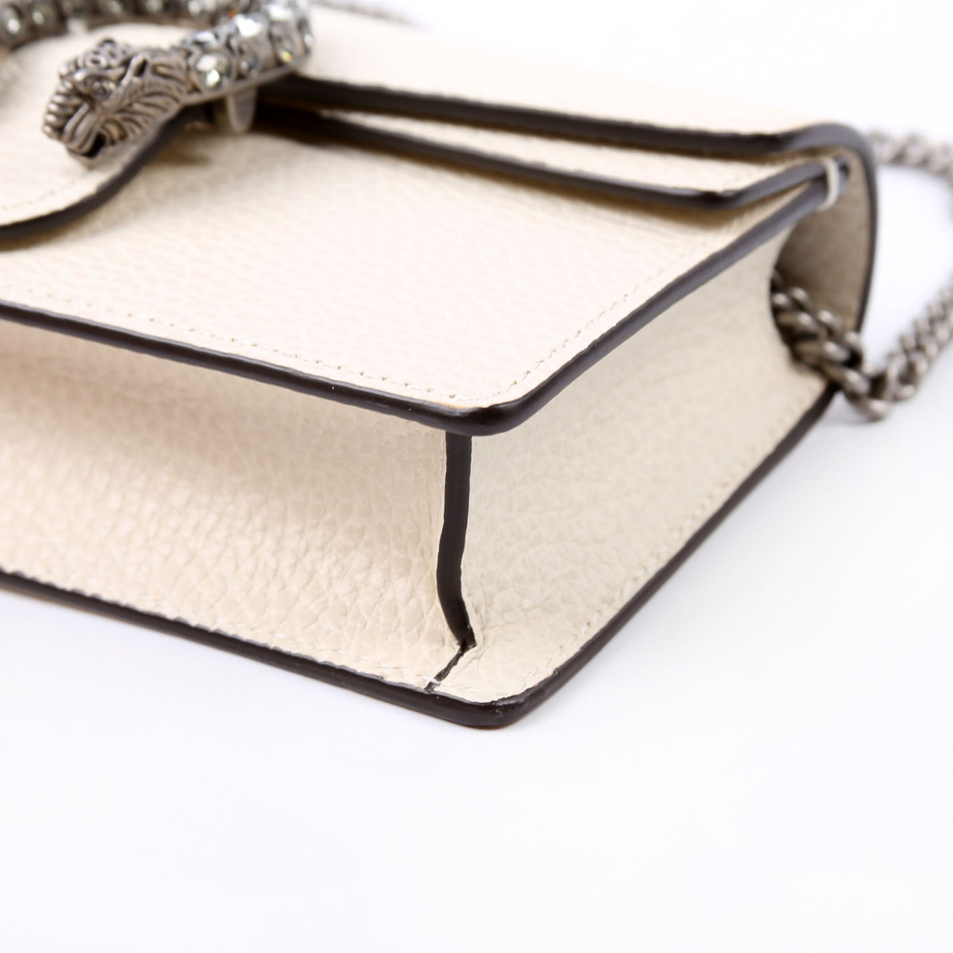 476432 Dionysus Leather Super Mini White