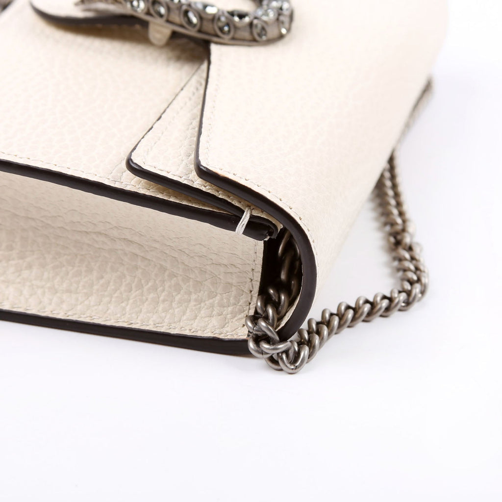 476432 Dionysus Leather Super Mini White