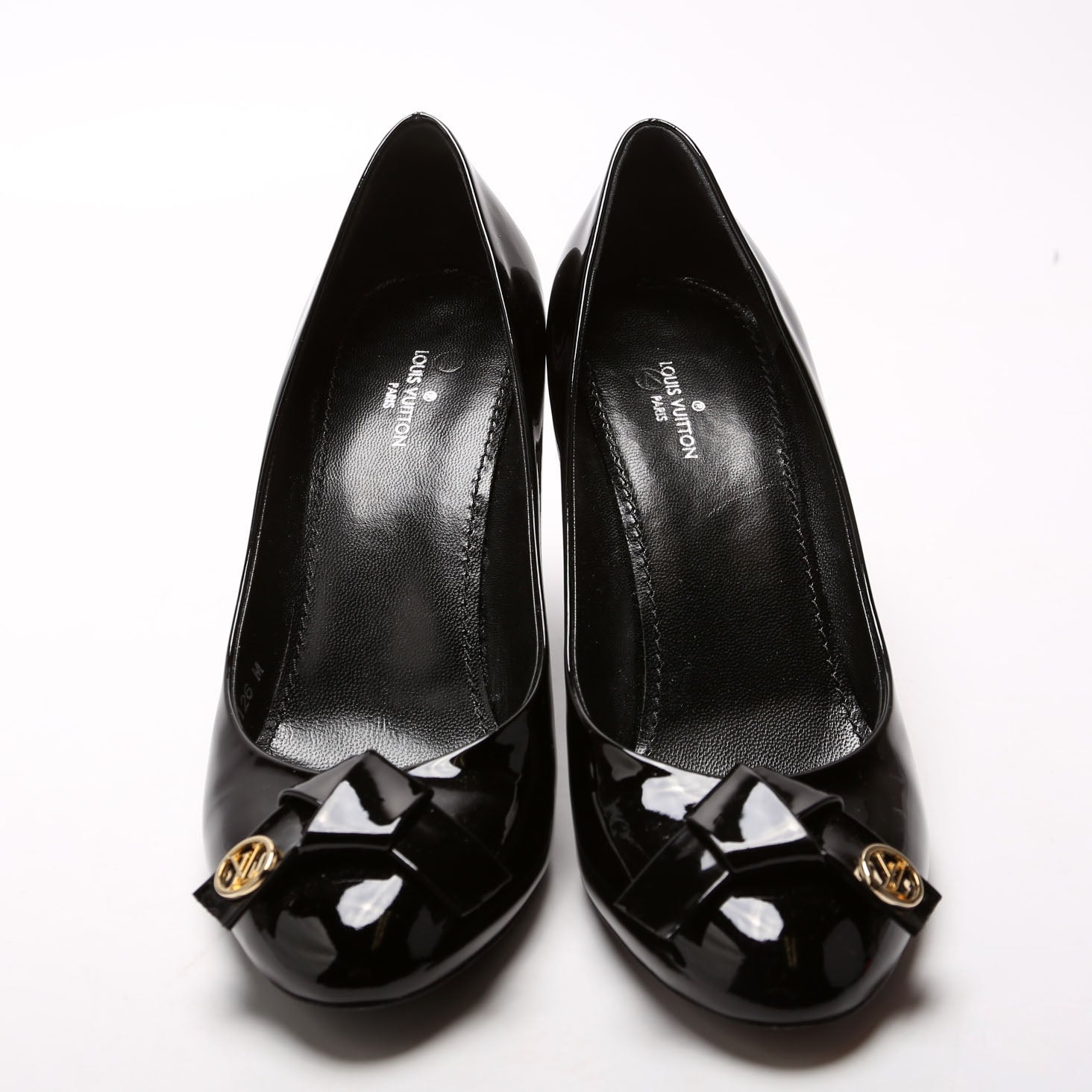 Fiance Patent Pumps Size 36 Black
