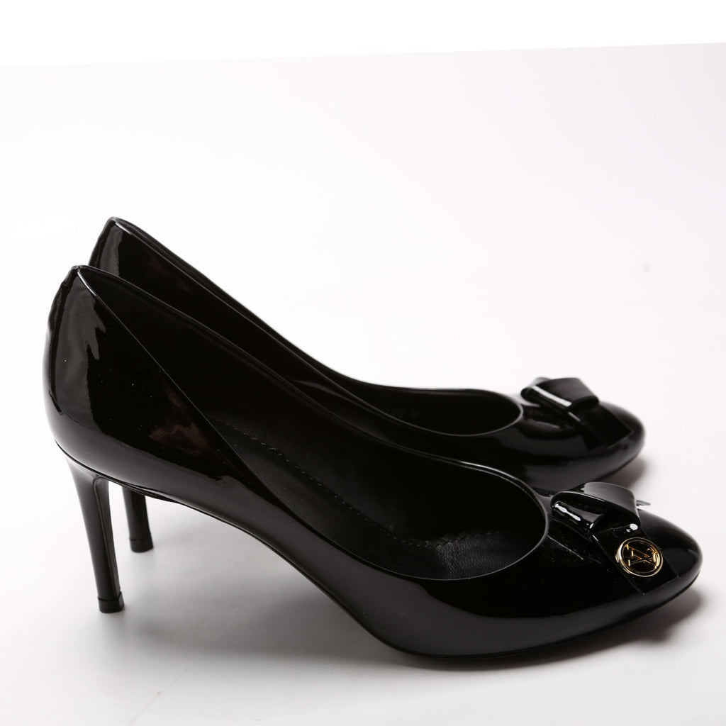 Fiance Patent Pumps Size 36 Black