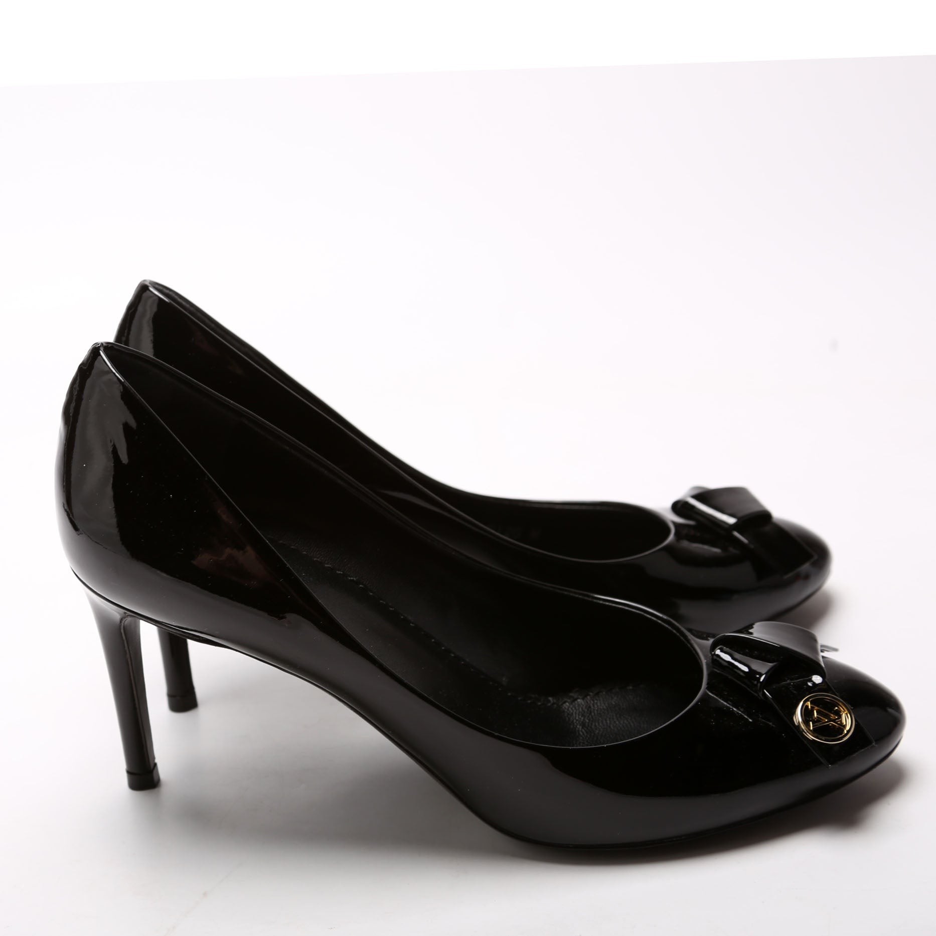 Fiance Patent Pumps Size 36 Black