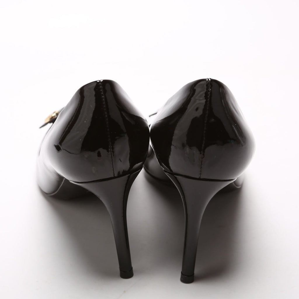 Fiance Patent Pumps Size 36 Black