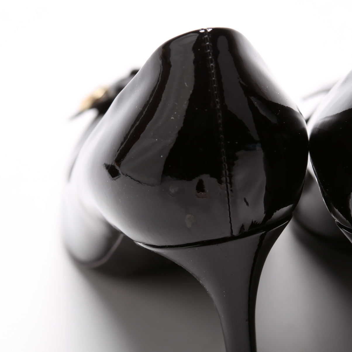 Fiance Patent Pumps Size 36 Black