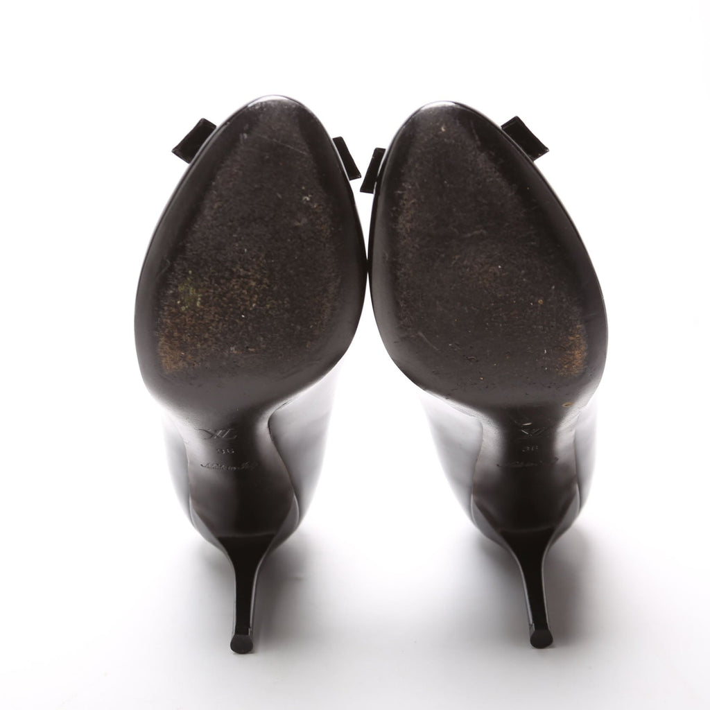 Fiance Patent Pumps Size 36 Black