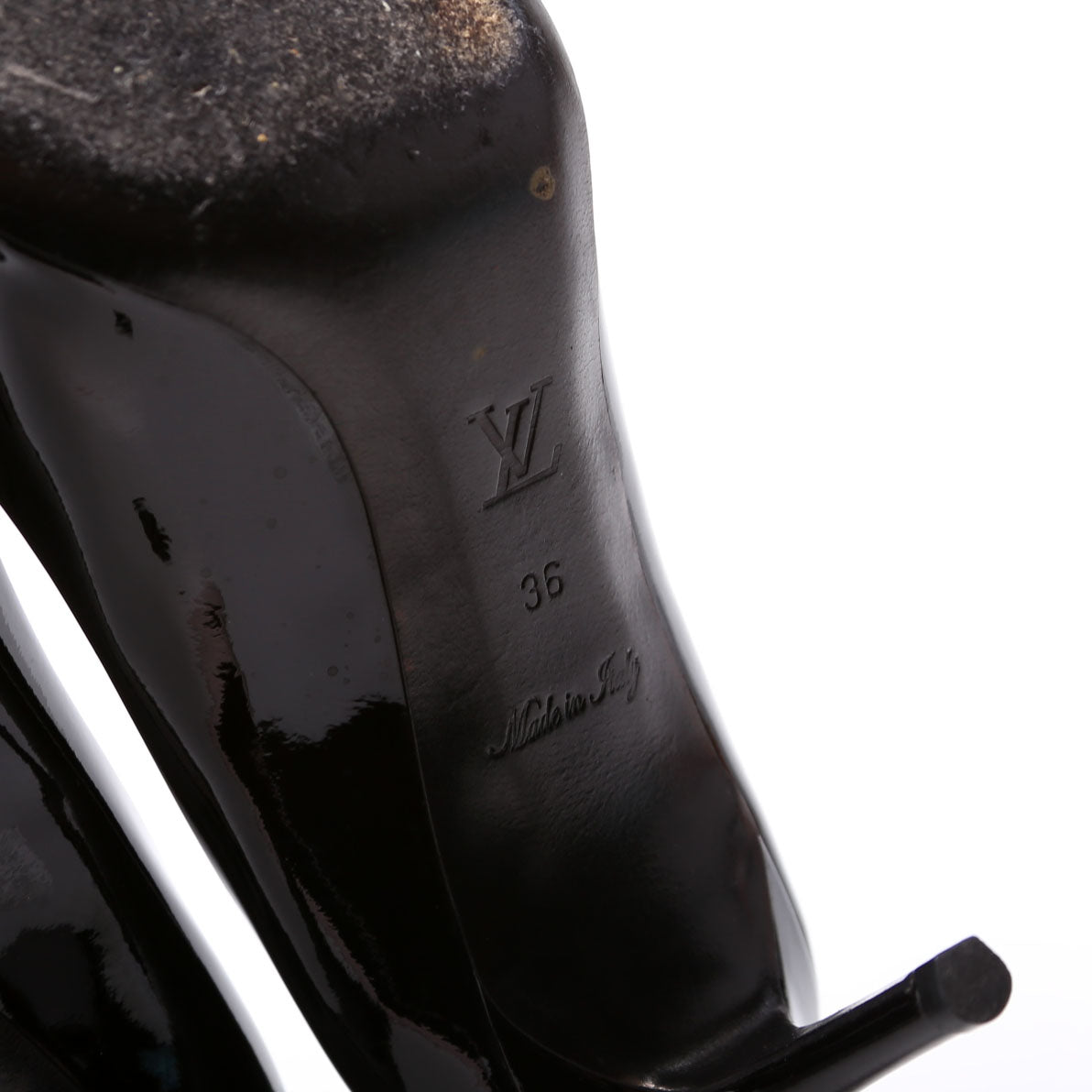 Fiance Patent Pumps Size 36 Black
