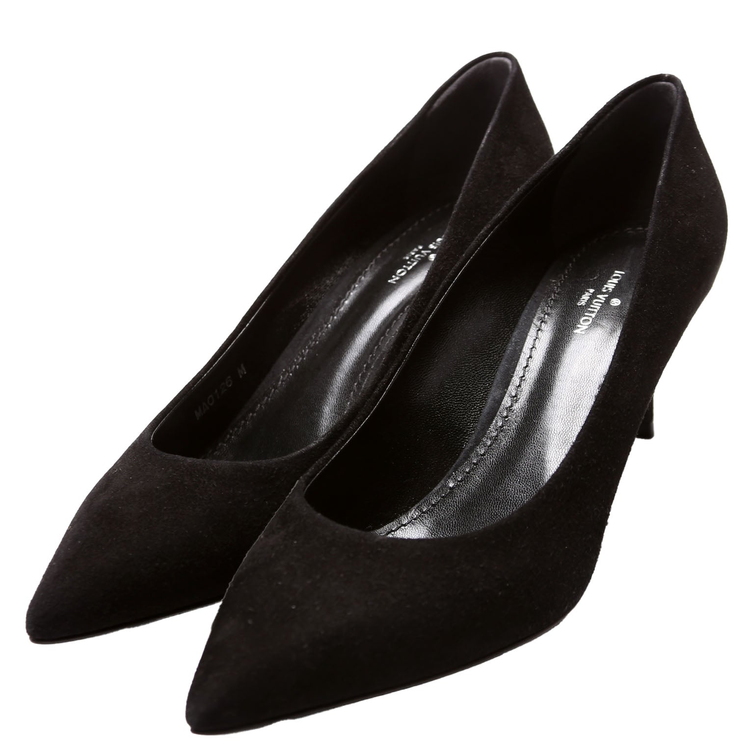 Rendez Vous Suede Pumps Size 36.5 Black