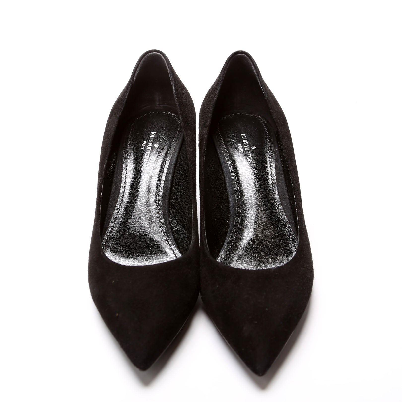 Rendez Vous Suede Pumps Size 36.5 Black