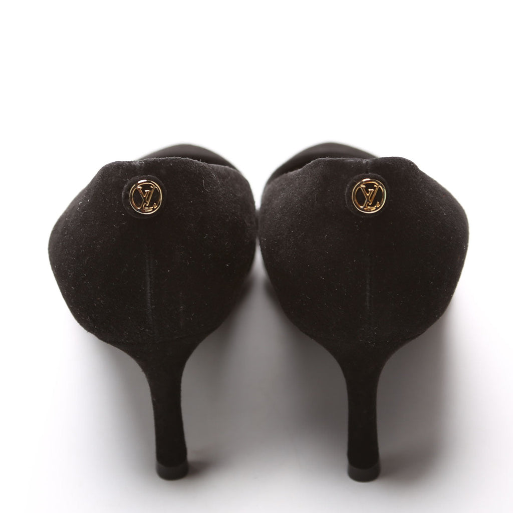 Rendez Vous Suede Pumps Size 36.5 Black