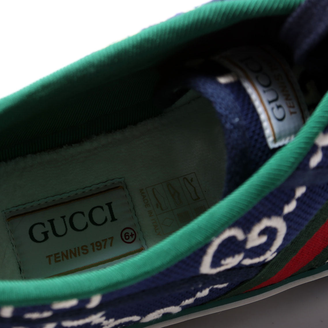 Tennis 1977 Jumbo GG Sneakers Size 36.5 Blue/Multi