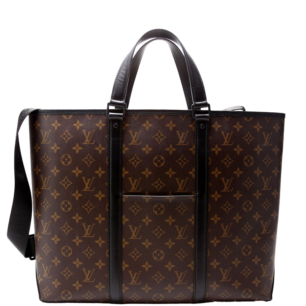 Weekend Tote GM Macassar Monogram Black