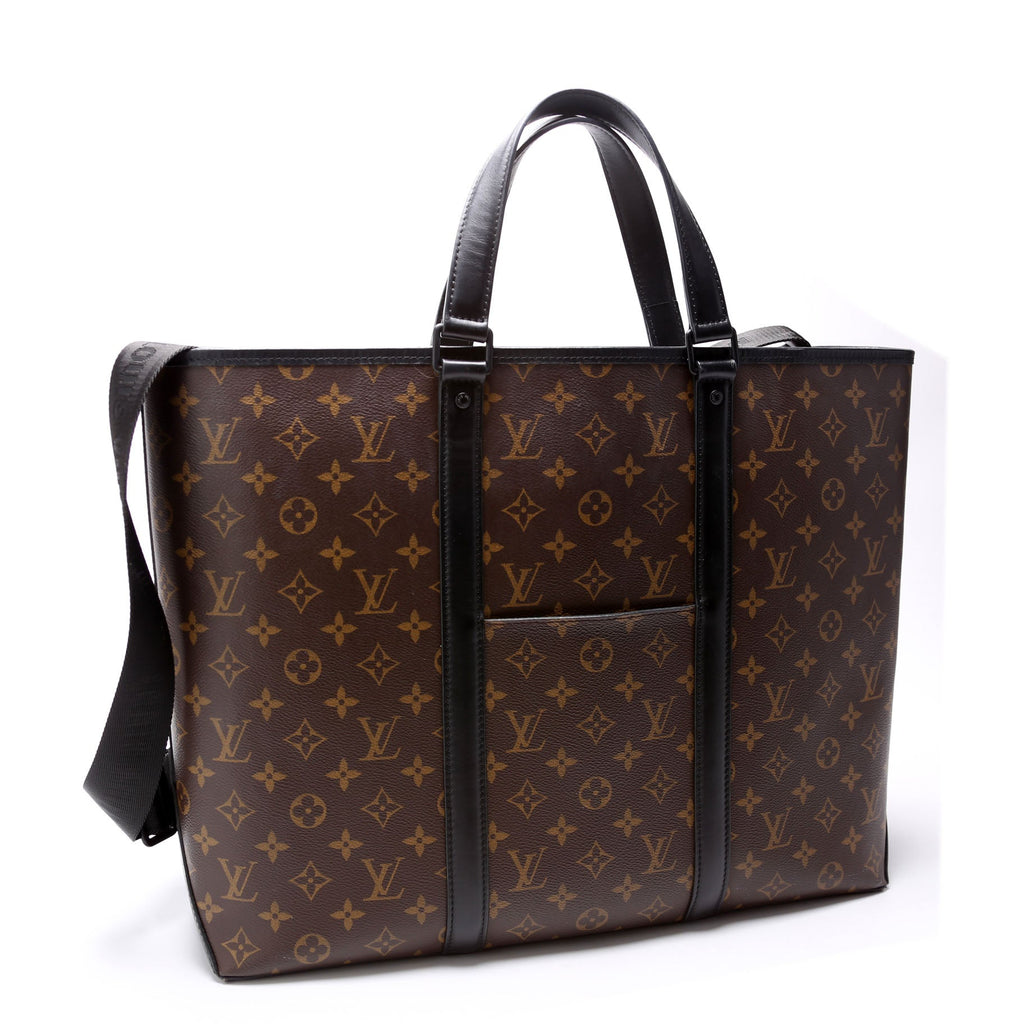 Weekend Tote GM Macassar Monogram Black