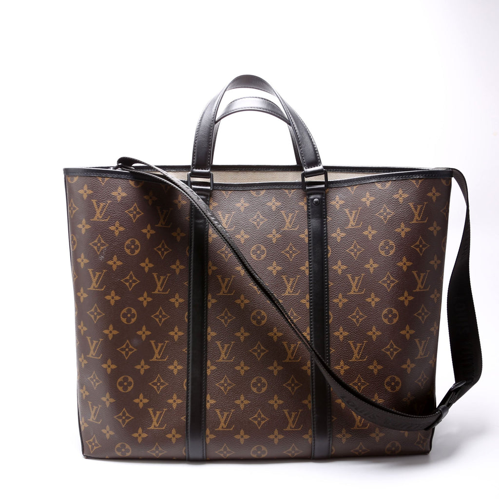 Weekend Tote GM Macassar Monogram Black