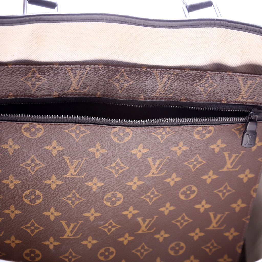 Weekend Tote GM Macassar Monogram Black