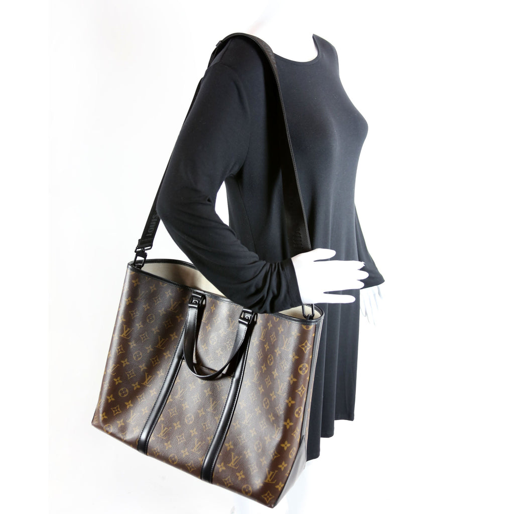Weekend Tote GM Macassar Monogram Black