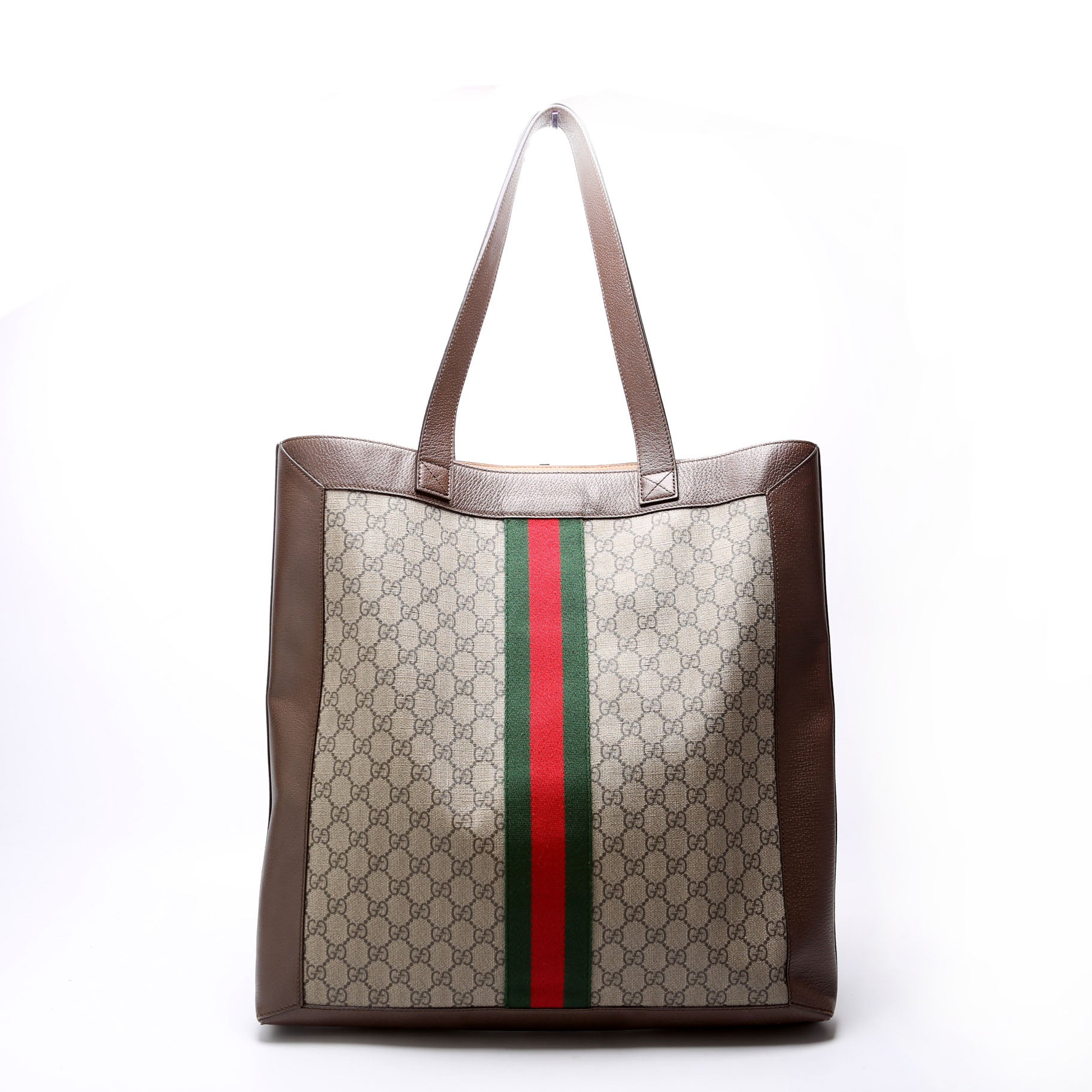 519335 Ophidia Soft GG Supreme Large Tote Brown