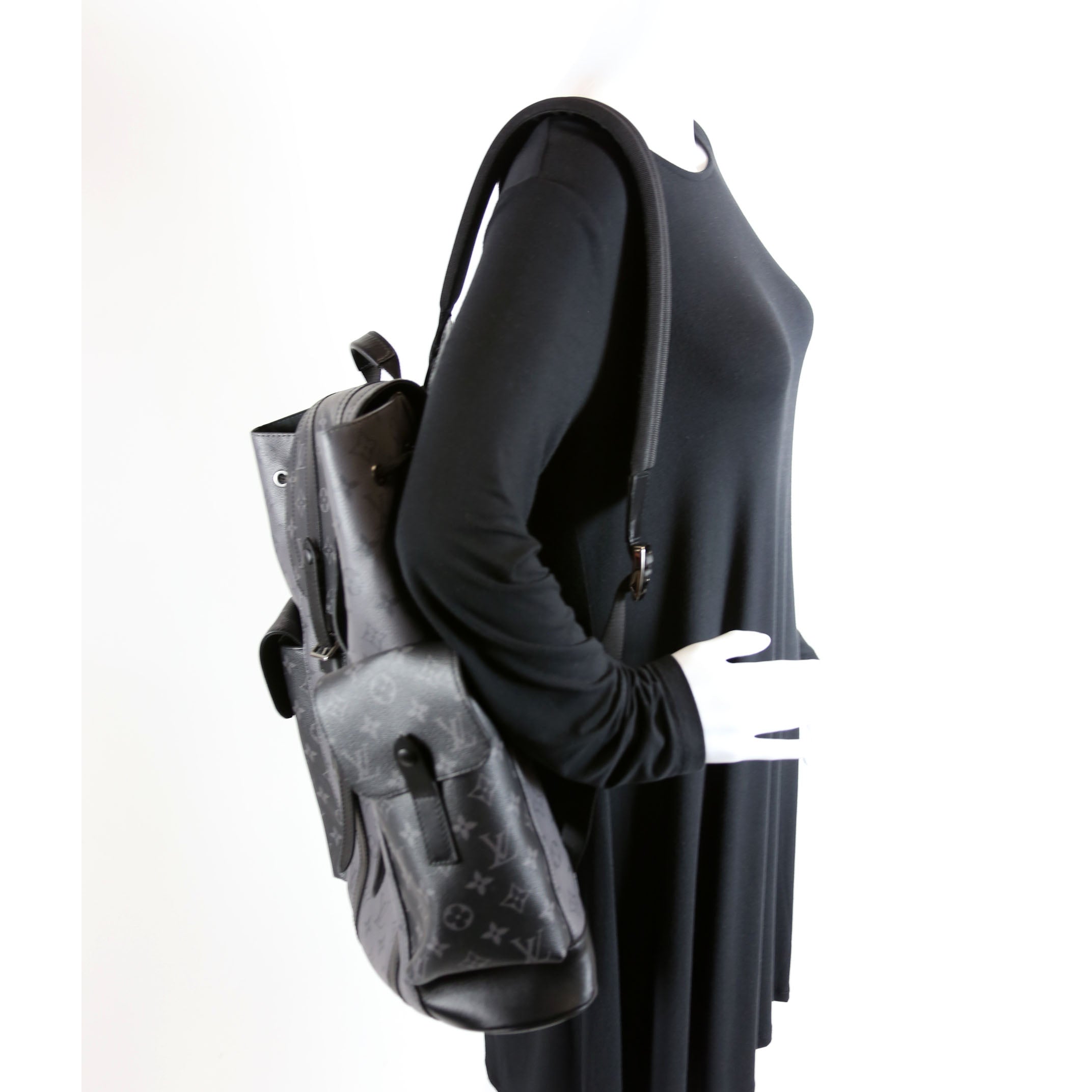 Christopher MM Backpack Monogram Eclipse