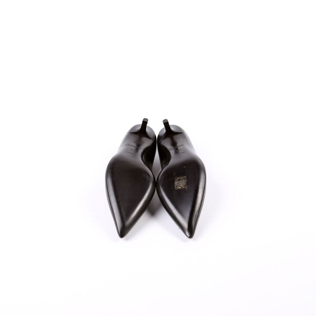 TB Logo Ezra 40MM Pointed Toe Pumps Size 37.5