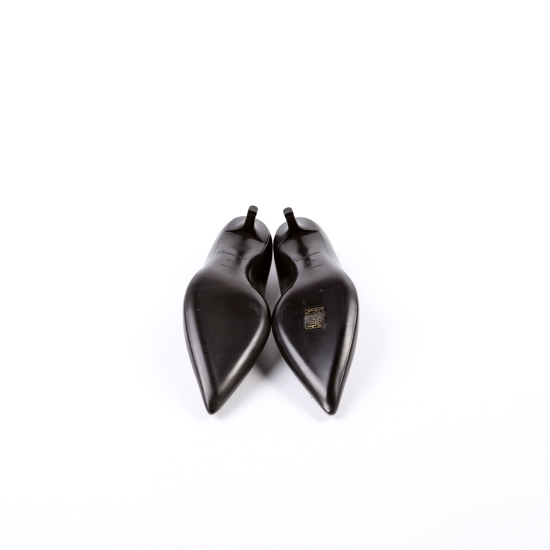 TB Logo Ezra 40MM Pointed Toe Pumps Size 37.5
