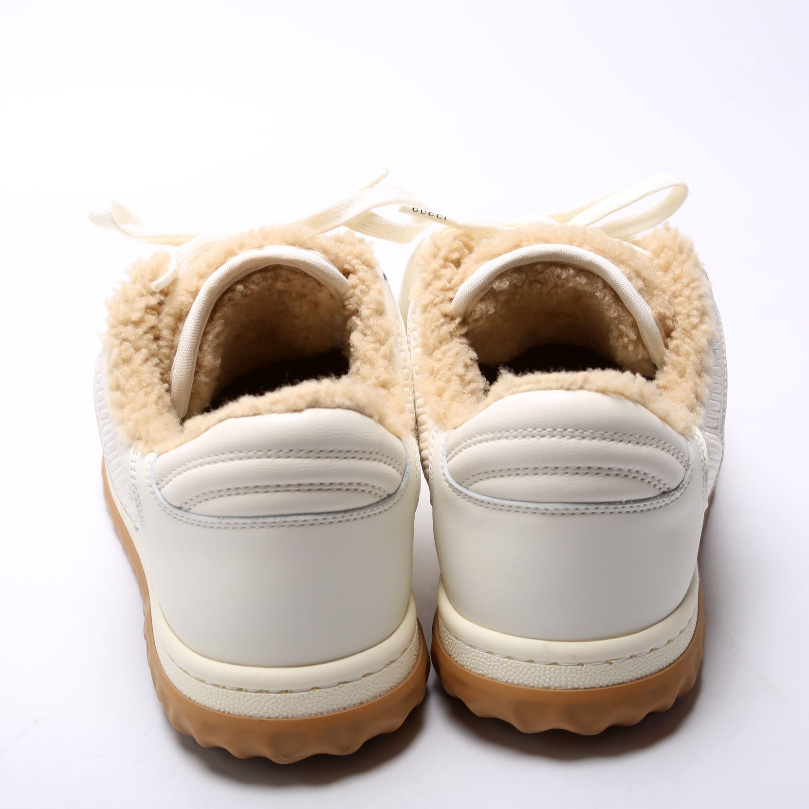 MAC80 Sneakers Size 37.5 White/Tan