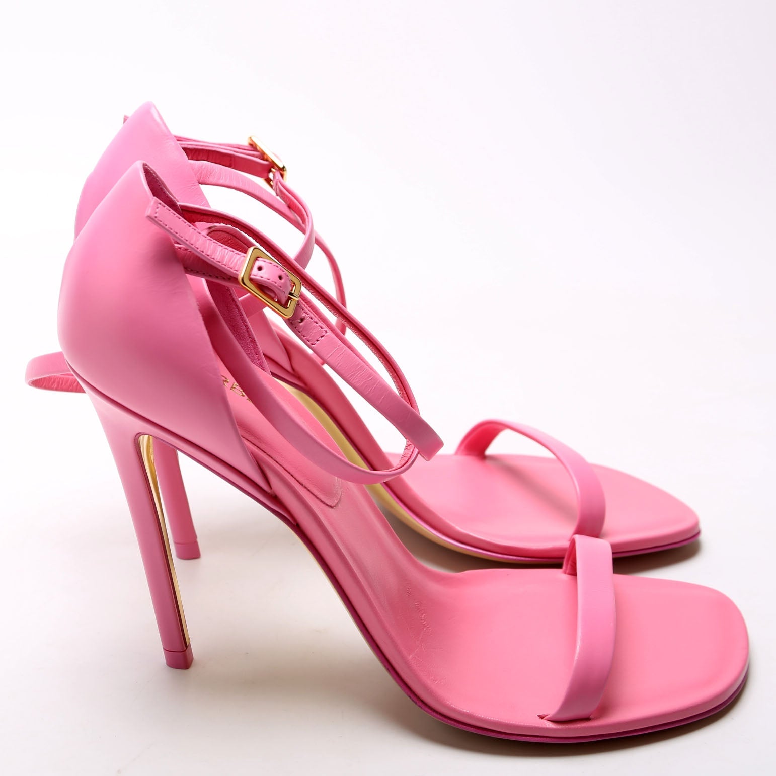 Strappy Sandal Heels Size 38 Pink