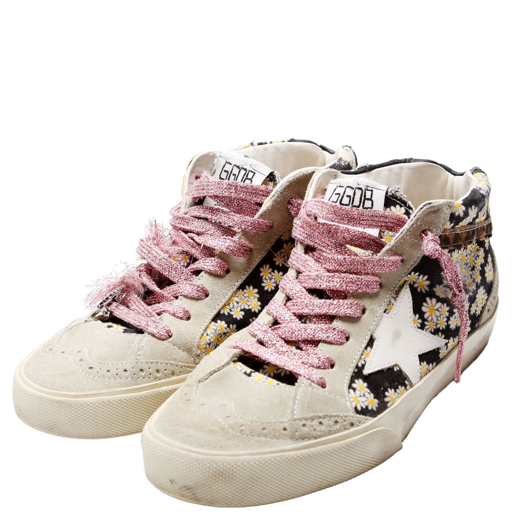Mid Star Dream Maker Daisy Sneakers Size 38 Beige/Multicolor