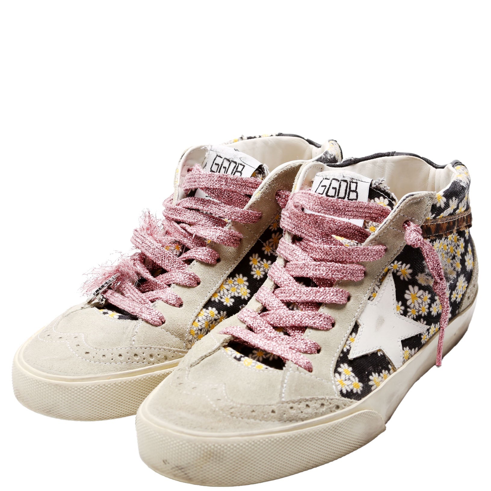 Mid Star Dream Maker Daisy Sneakers Size 38 Beige/Multicolor
