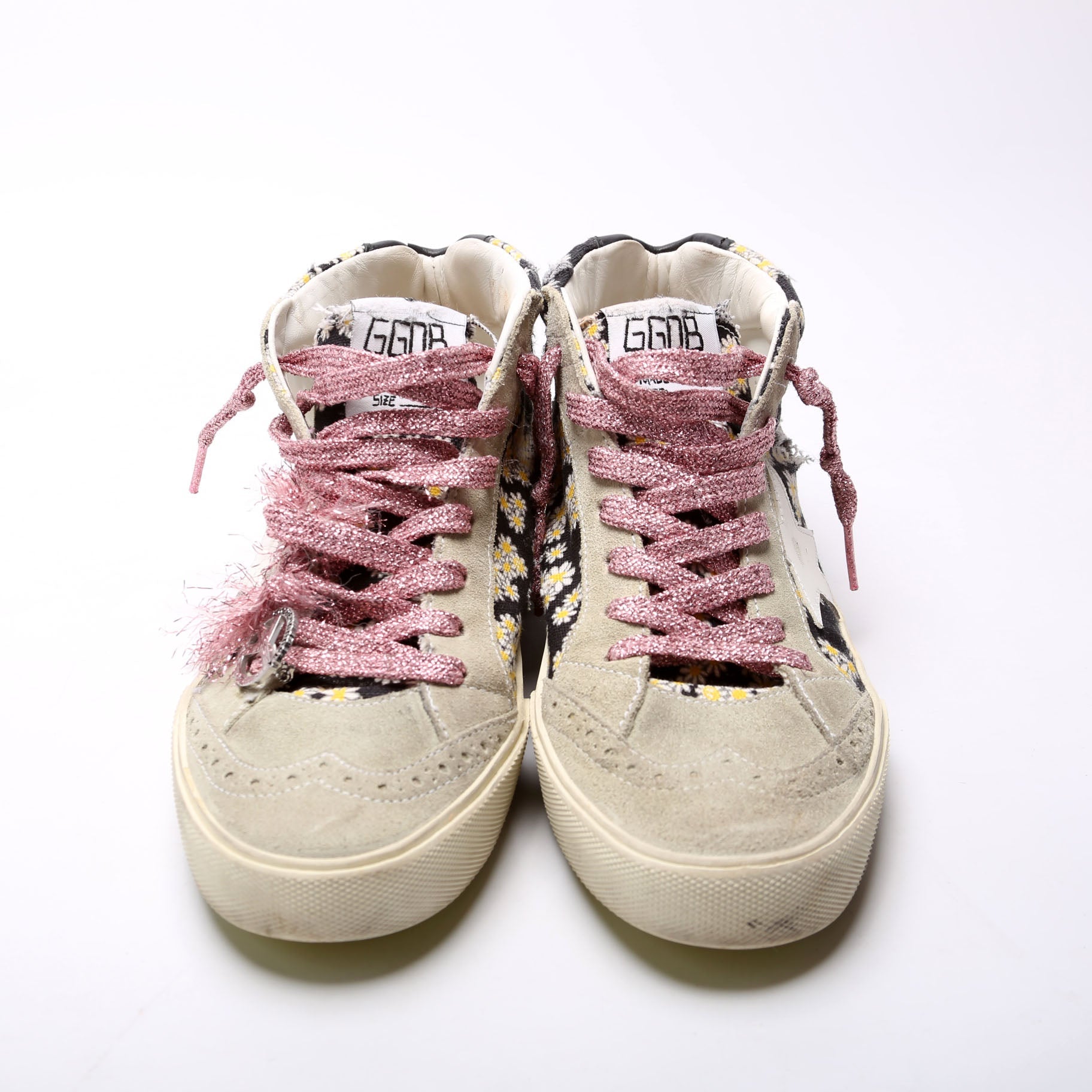 Mid Star Dream Maker Daisy Sneakers Size 38 Beige/Multicolor