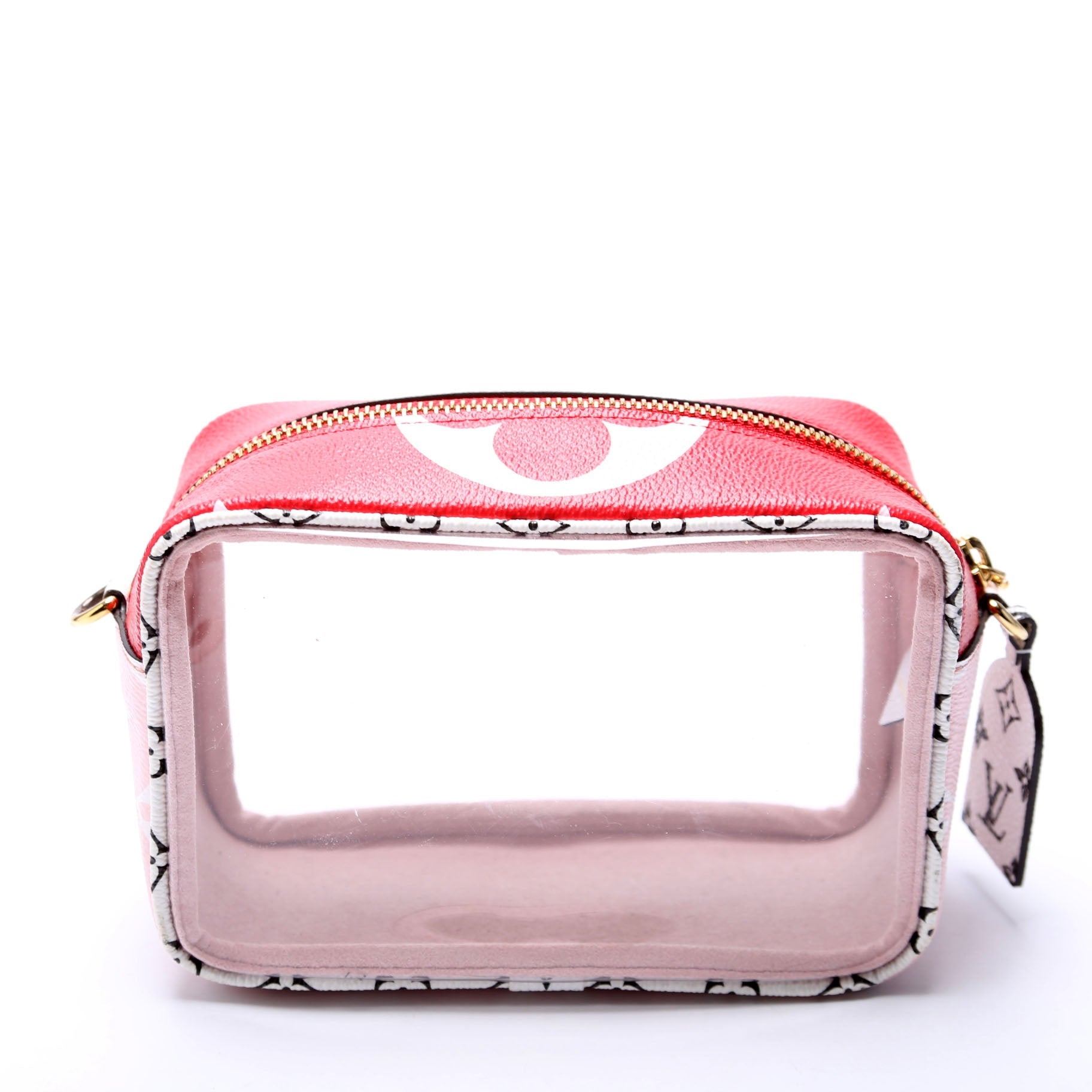 Beach Pouch Giant Monogram Rouge
