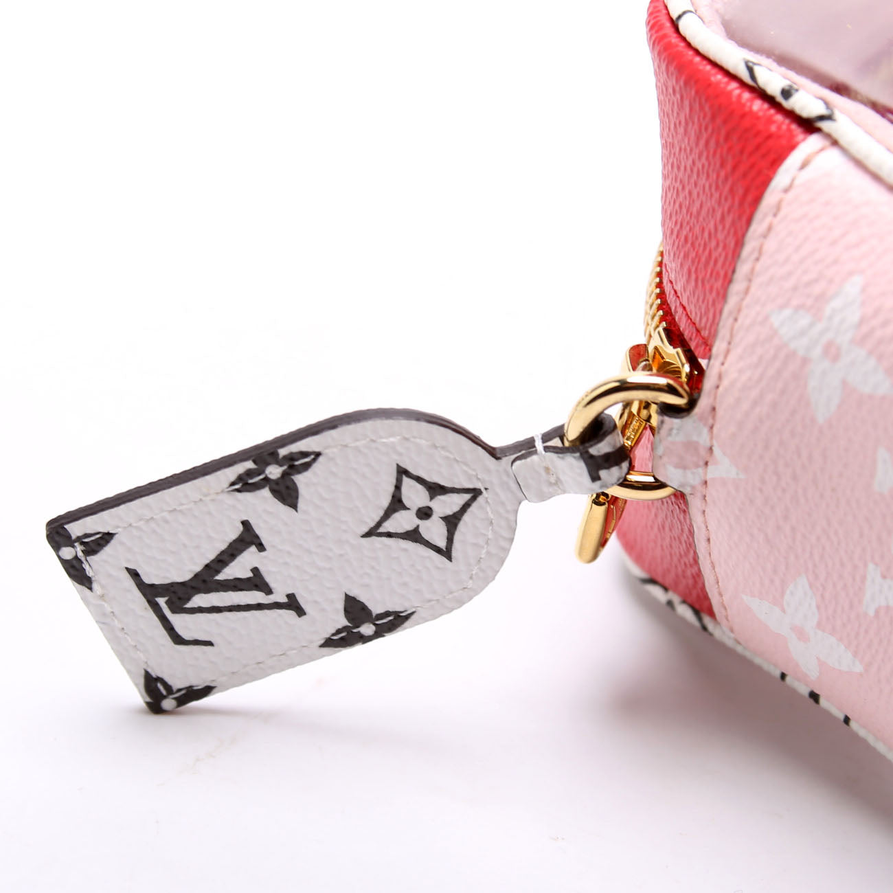 Beach Pouch Giant Monogram Rouge