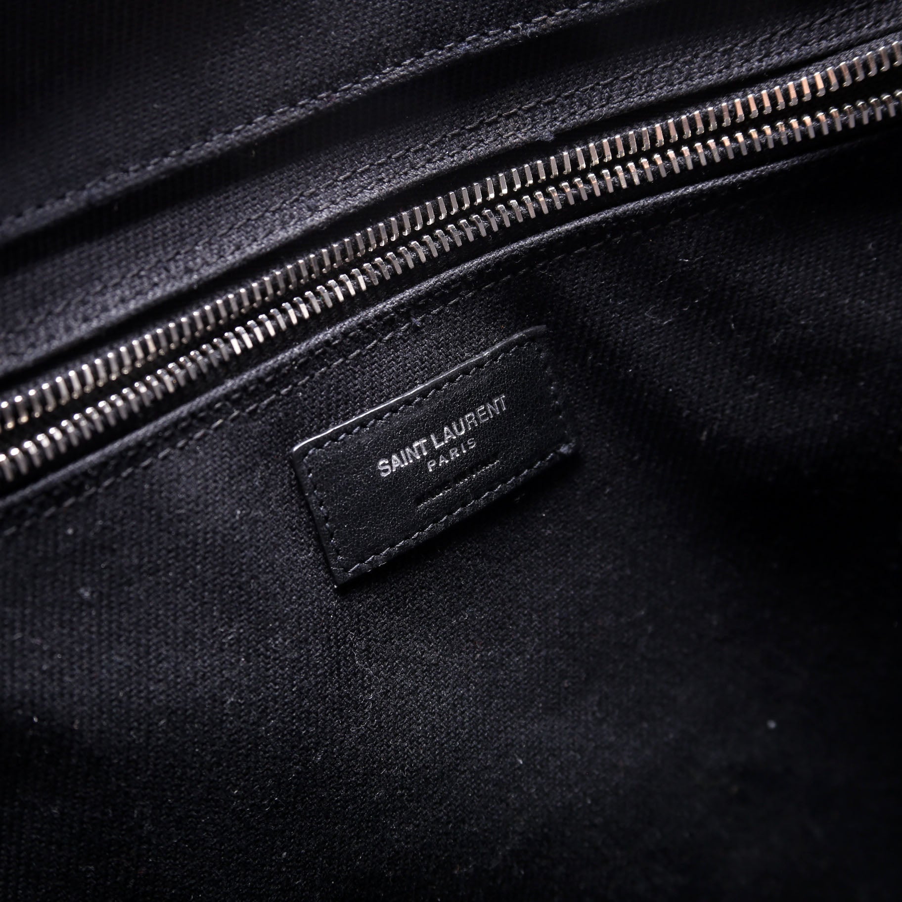 SAINT LAURENT Rive Gauche Vertical Tote Bag 631682