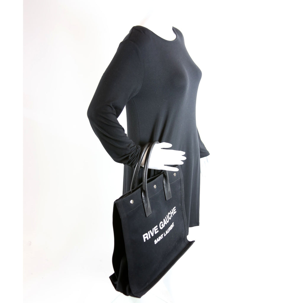 SAINT LAURENT Rive Gauche Vertical Tote Bag 631682