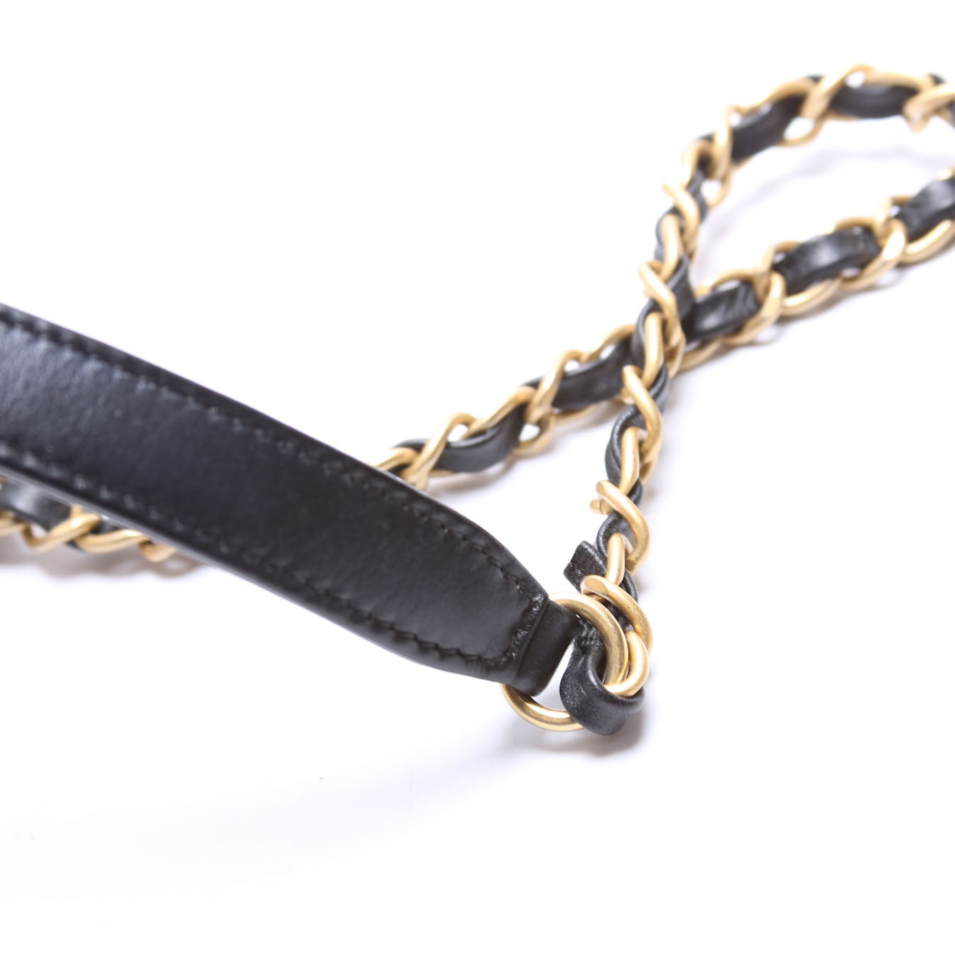 CC Vanity Case With Chain Small RFID Black