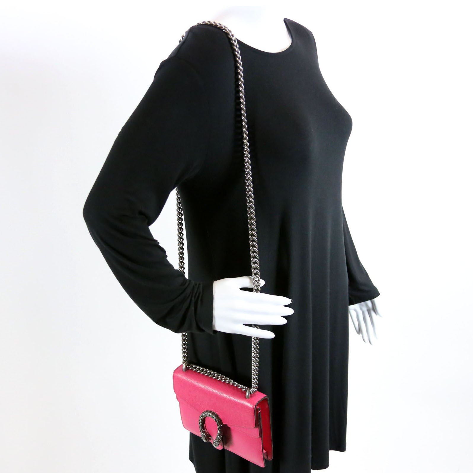 Gucci 421970 Dionysus Leather Shoulder Mini