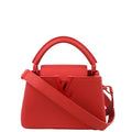 Capucines Mini Taurillon Monochrome Red
